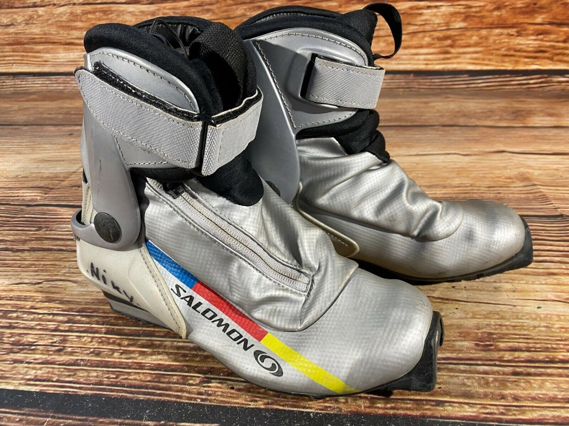Salomon Cross Country Ski Boots Size EU37 1/3 US5 for SNS Profil 2431