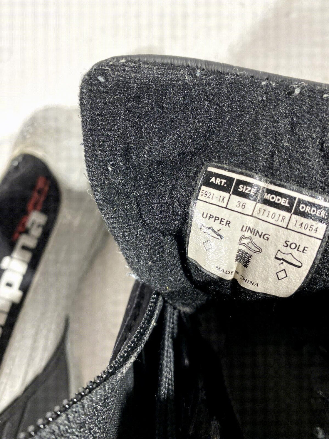 Alpina ST10jr Nordic Cross Country Ski Boots Size EU36 US4.5 NNN 3030