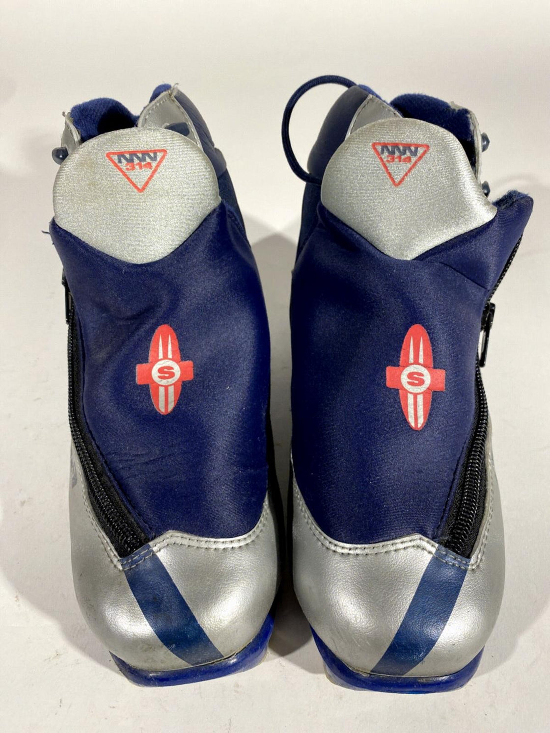 Alpina 314 Nordic Cross Country Ski Boots Size EU36 US4.5 NNN bindings 3104