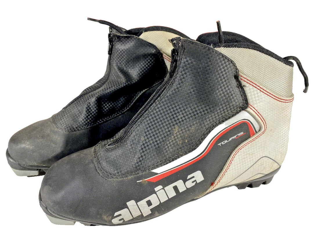 Alpina Touring Nordic Cross Country Ski Boots Size EU43 US9.5 for NNN 625