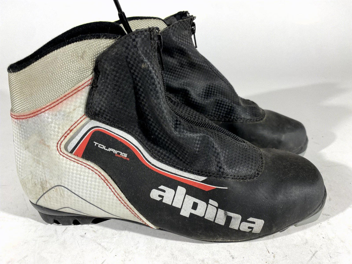 Alpina Touring Nordic Cross Country Ski Boots Size EU43 US9.5 for NNN 625