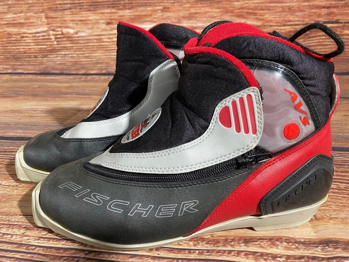 Fischer Vitalis RF Nordic Cross Country Ski Boots Size EU42 US9 SNS Profil 1133