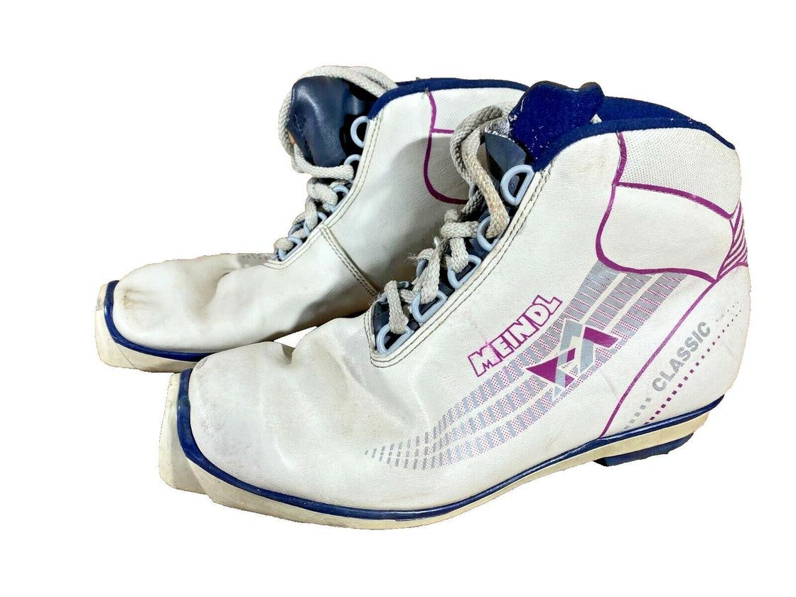 Meindl Classic Nordic Cross Country Ski Boots Size EU39 US7 SNS Profil 1474