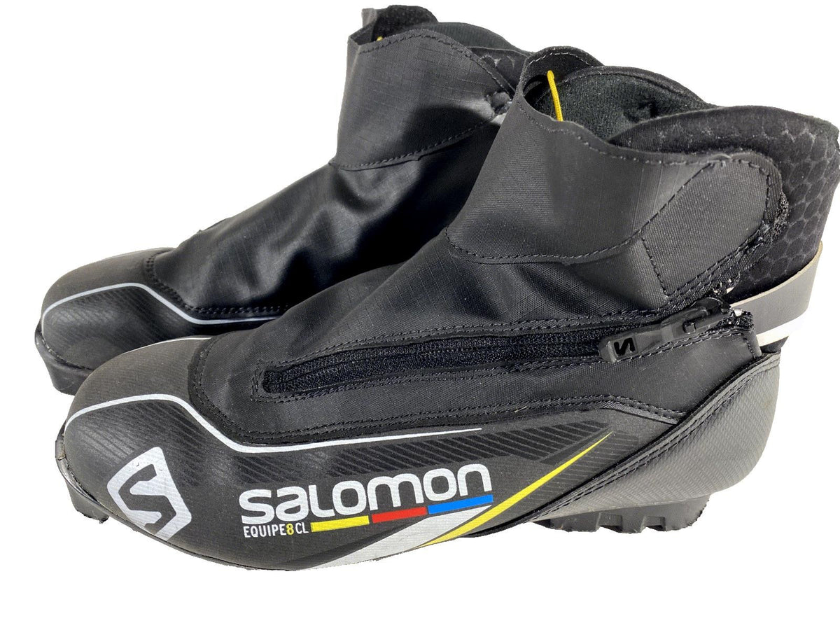 Salomon Equipe Cross Country Ski Boots Classic SNS Pilot EU 39.5 US 6.5 2206