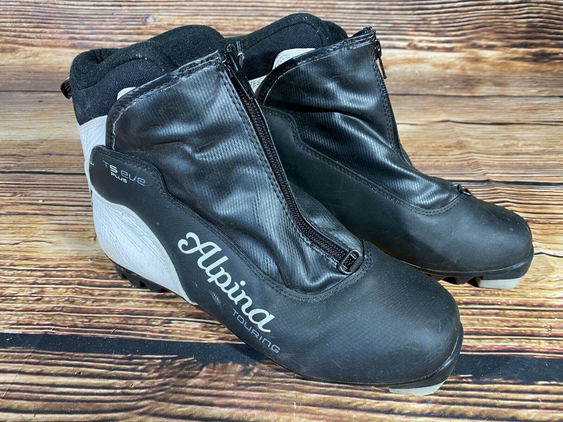 Alpina T5 EVE Cross Country Ski Boots Classic EU40 US7.5 NNN Rottefella 2980