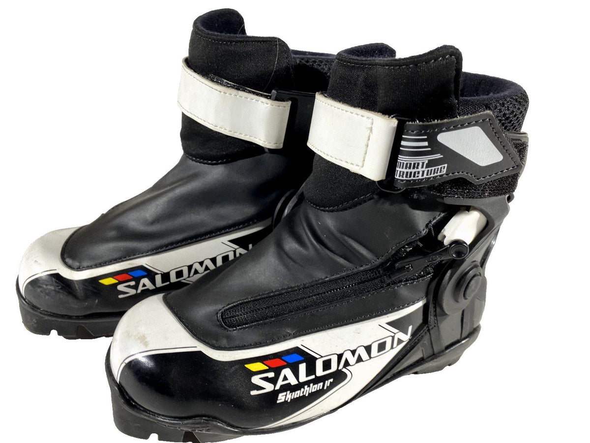 Salomon Cross Country Ski Boots Classic SNS Profil EU 33 US 1.5 Kids 200mm S110