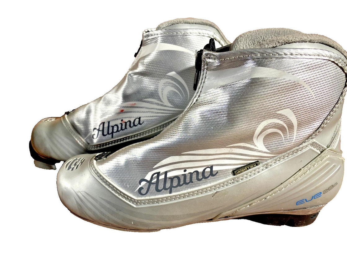 Alpina Eve28G Nordic Cross Country Ski Boots Size EU38 US6 for NNN 896
