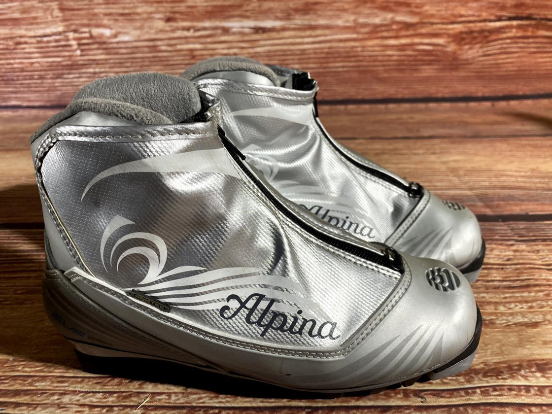 Alpina Eve28G Nordic Cross Country Ski Boots Size EU38 US6 for NNN 896