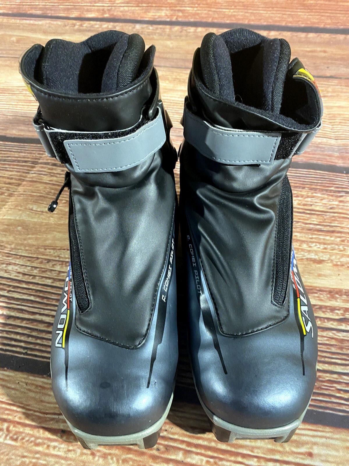 Salomon R Combi Cross Country Ski Boots Combi SNS Pilot EU 38.5 US 6 240mm 2201