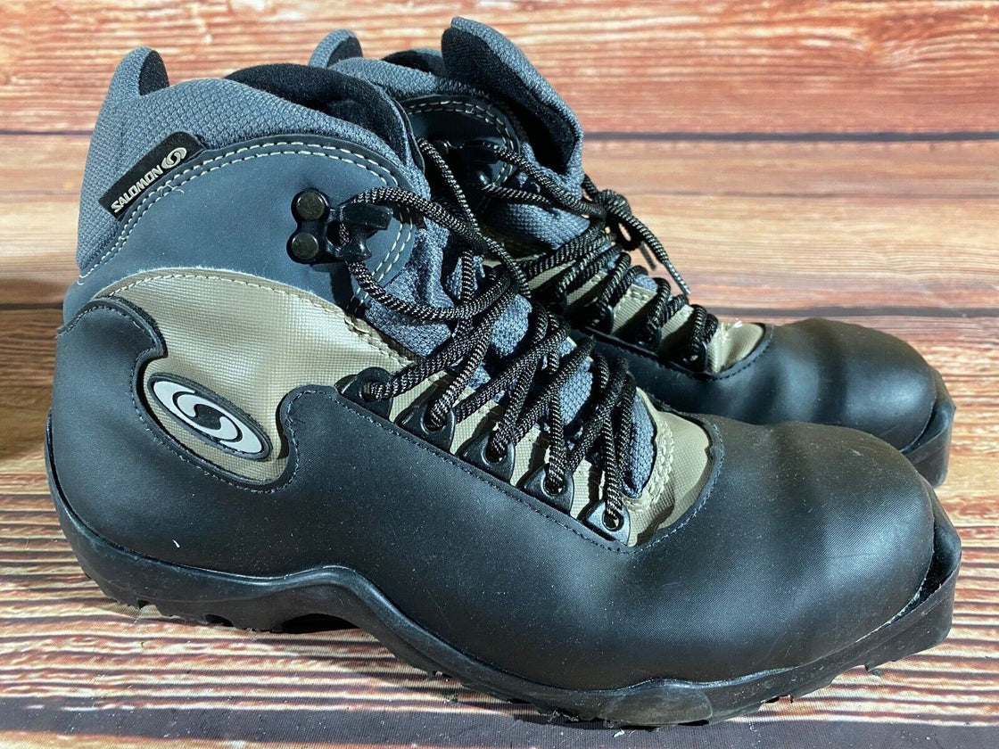 Salomon Nordic Cross Country Ski Boots Size EU42 US8.5 SNS Profil 2263