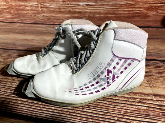 Meindl Cross Country Ski Boots Classic SNS Profil EU 38 US 6 Vintage 245mm 1218