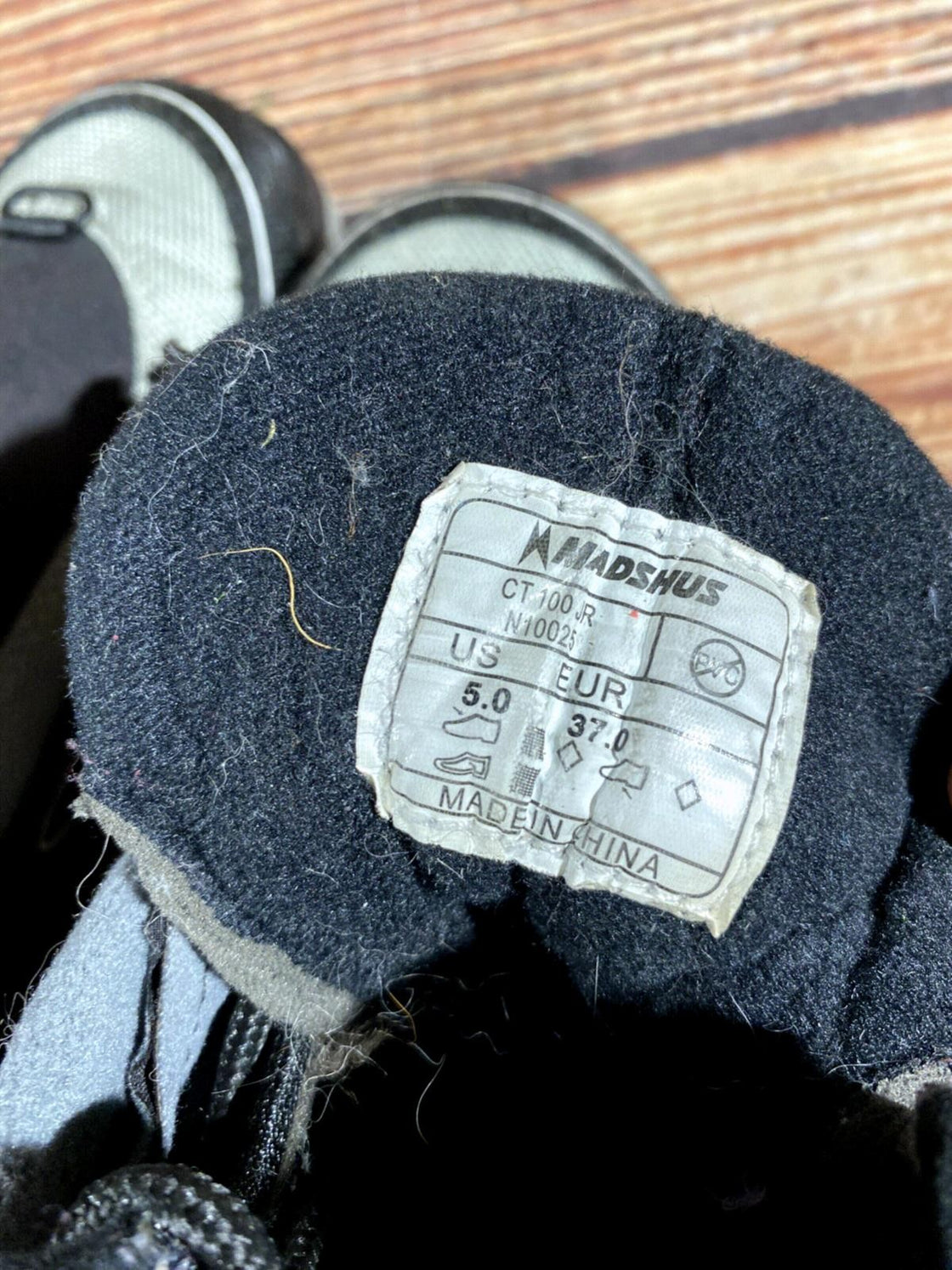 Madshus CT100 Nordic Cross Country Ski Boots Size EU37 US5 for NNN 2641