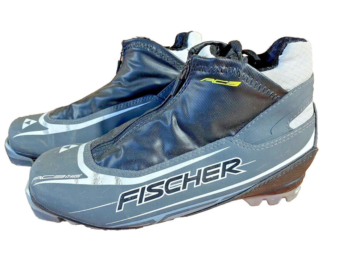 Fischer RC3 Classic Nordic Cross Country Ski Boots Size EU40 US7.5 NNN 1344