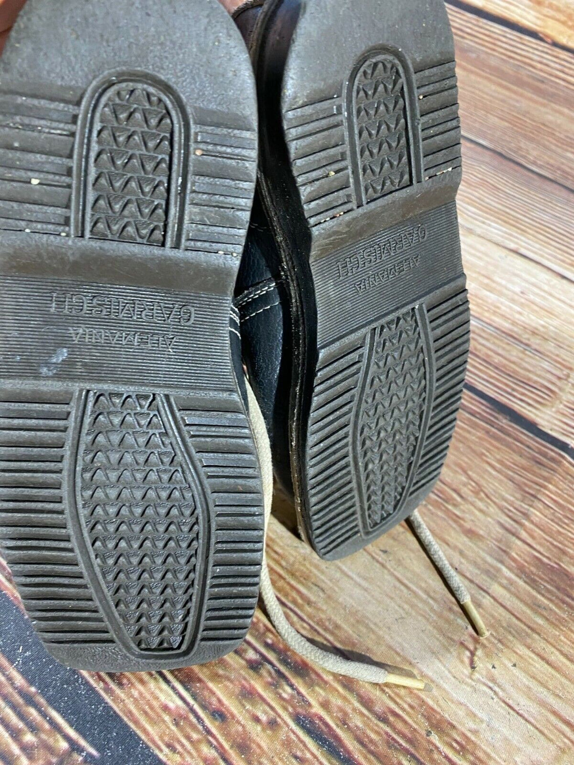 DALEX Vintage Cross Country Ski Boots Kandahar Old Cable Binding Kids EU29 KL171