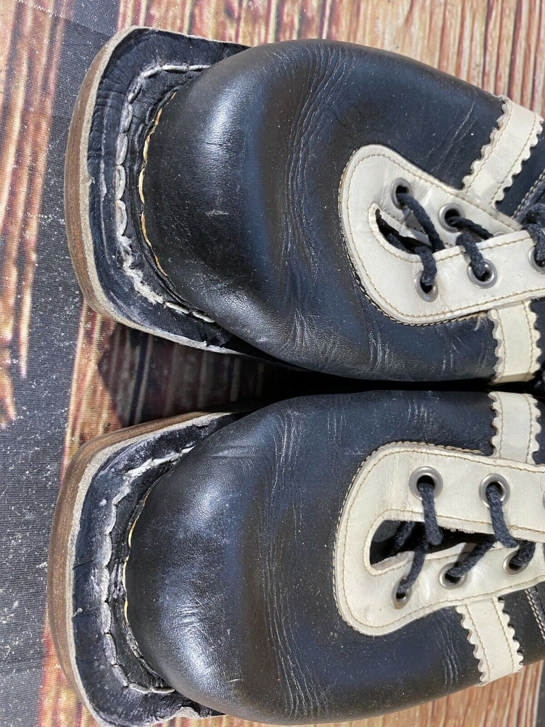 RENNSTEIG Vintage Cross Country Ski Boots Kandahar Old Cable Bindings EU41 US7.5