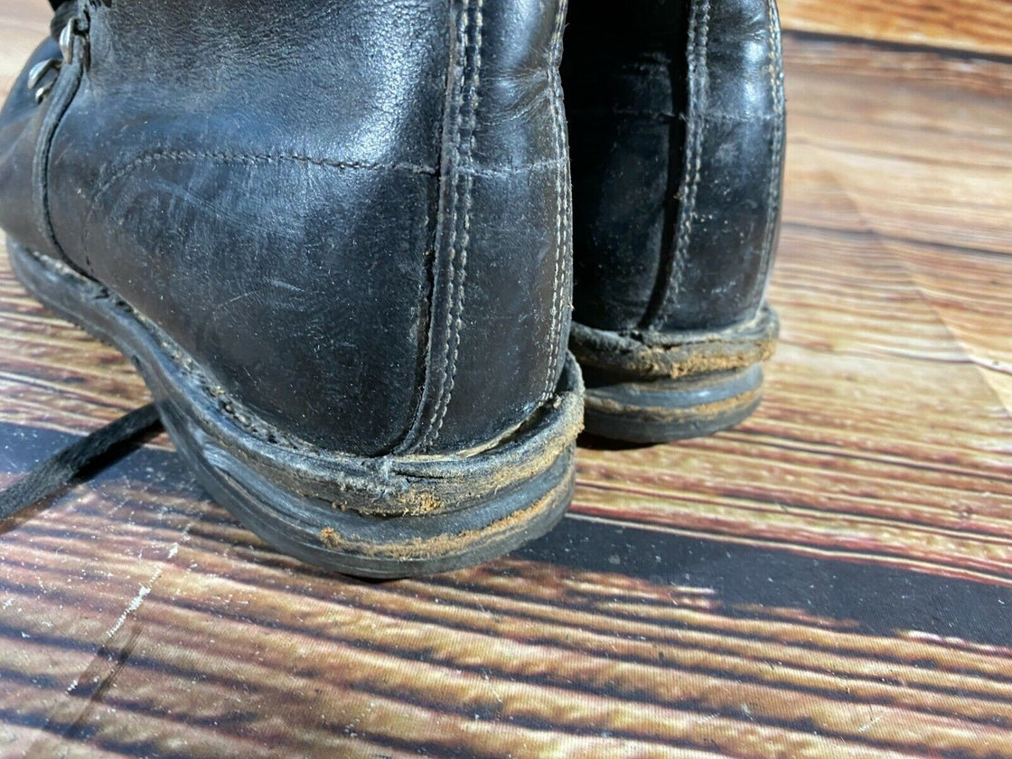GRENOBLE Vintage Leather Cross Country Ski Boots Kandahar Binding EU44 US10 KL24
