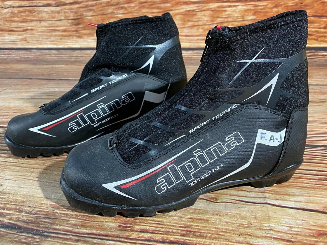 Alpina Sport Touring Nordic Cross Country Ski Boots Size EU37 US5 for NNN 925