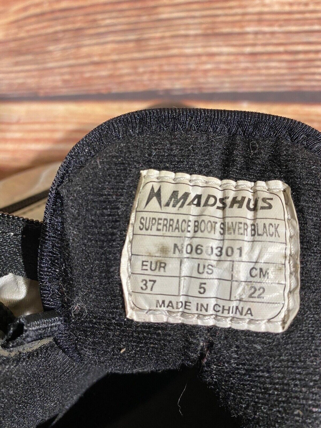 Madshus Super Race Nordic Cross Country Ski Boots EU37 US5 NNN 2494