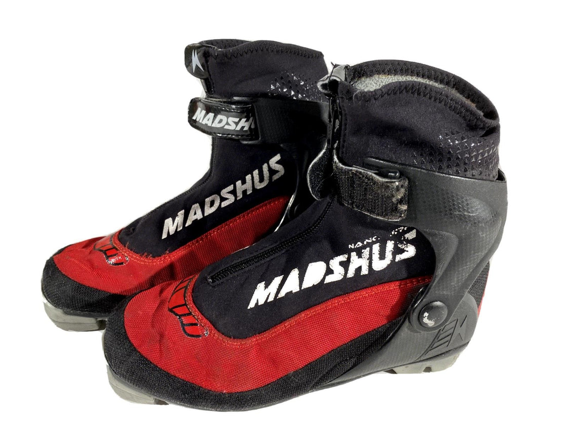Madshus Nano JRR Nordic Cross Country Ski Boots EU36 US4 NNN Rottefella 2627
