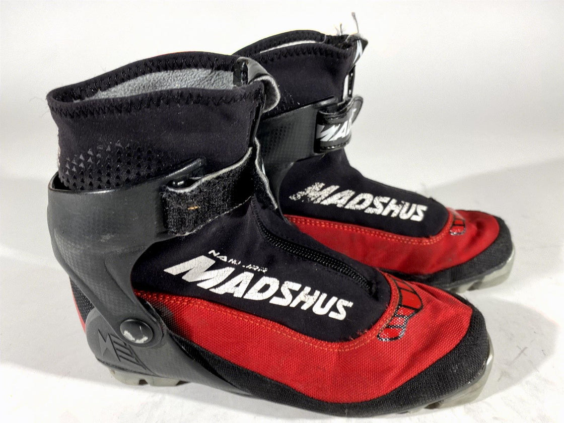 Madshus Nano JRR Nordic Cross Country Ski Boots EU36 US4 NNN Rottefella 2627