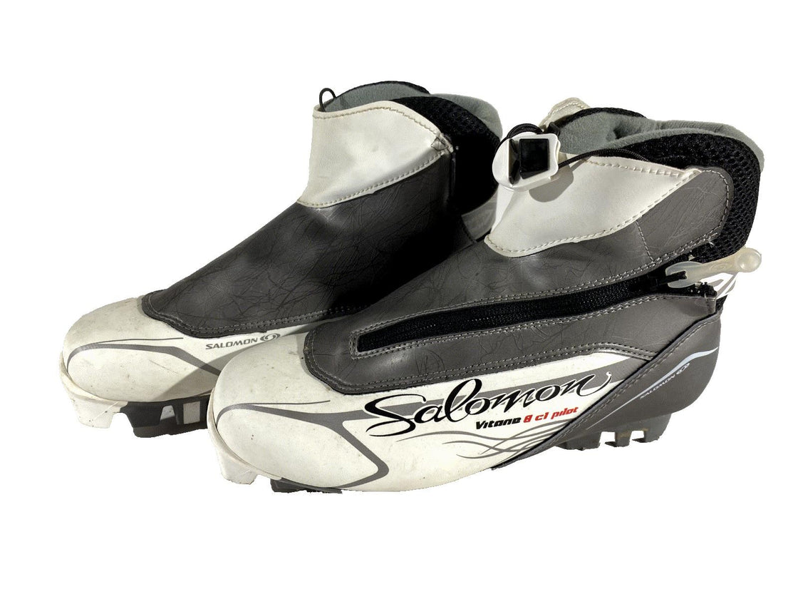 SALOMON Vitane 8 CL Cross Country Ski Boots Size EU36 US5 SNS Pilot 2002