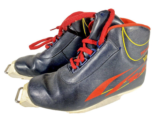 Tecno Cross Country Ski Boots Classic SNS Profil EU 35 US 4 Vintage 1220
