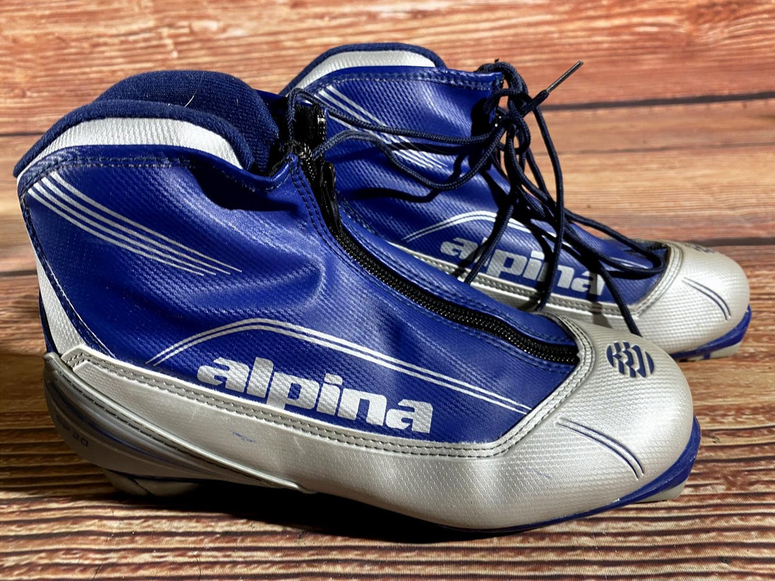 Alpina SP20 Nordic Cross Country Ski Boots Size EU39 US7 for NNN 589
