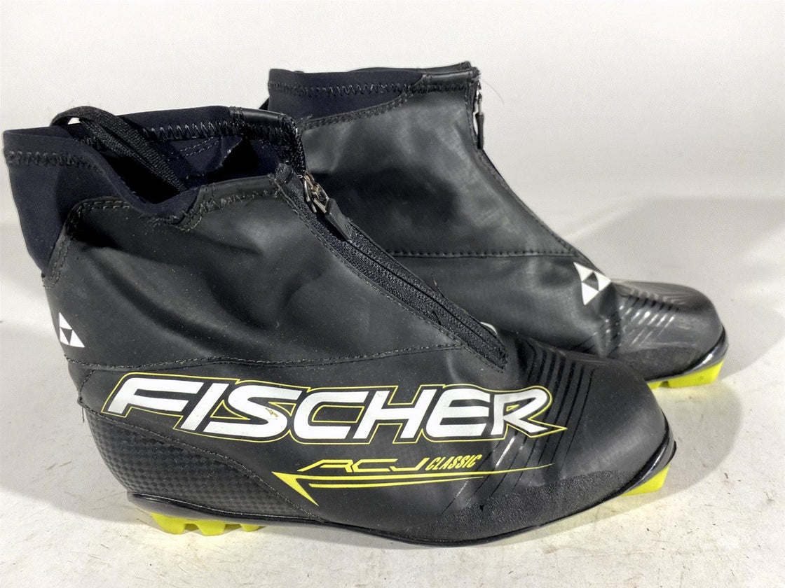 Fischer Classic Nordic Cross Country Classic Ski Boots Size EU37 US5 NNN 1175