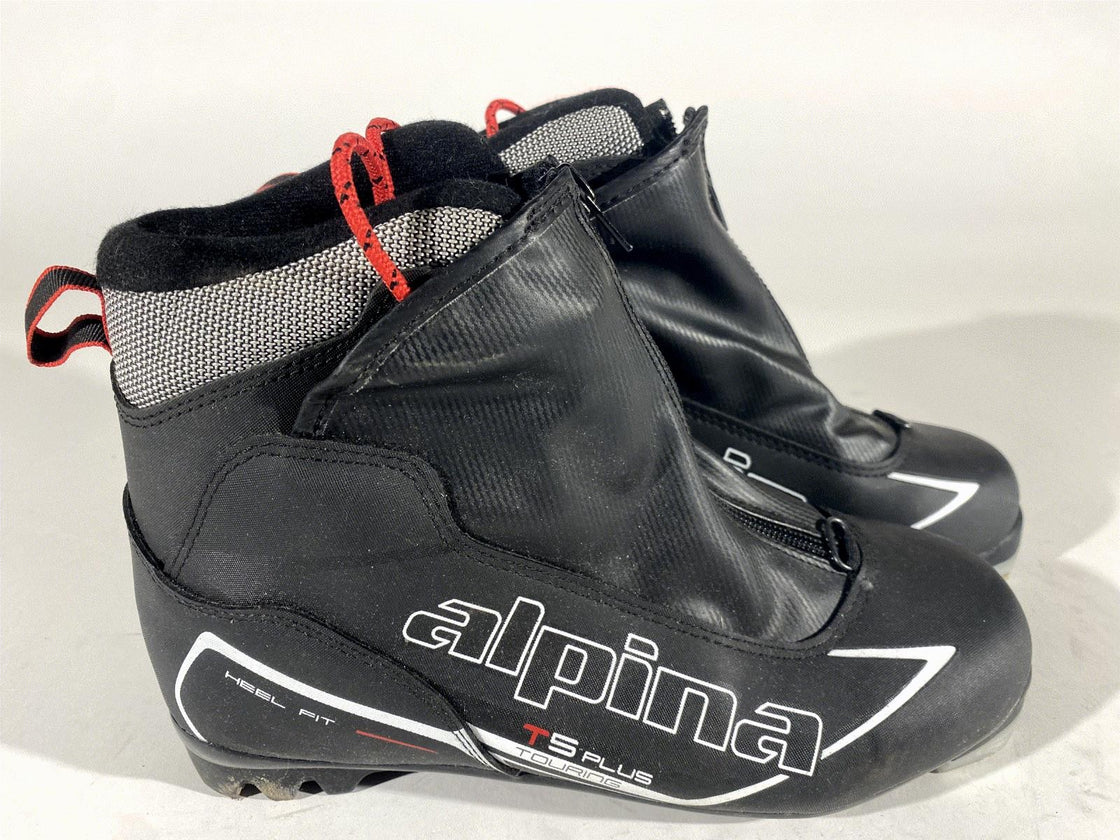 Alpina T5 Plus Nordic Cross Country Ski Boots Size EU39 US7 NNN 3124