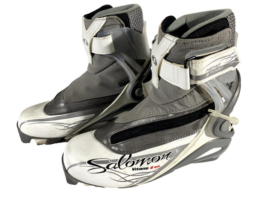 Salomon Vitane Cross Country Ski Boots Skate SNS Pilot EU 36 US 5 220mm 2043