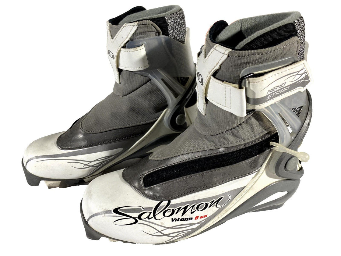 SALOMON Vitane Skate 8 Cross Country Ski Boots Size EU36 US5 for SNS Pilot 2043