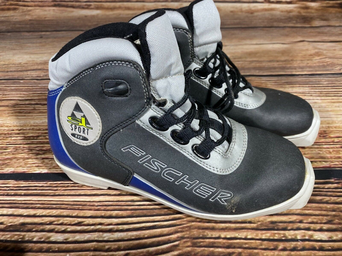 Fischer SL Sport Cross Country Ski Boots Classic SNS Profil EU 37 US 5 1081
