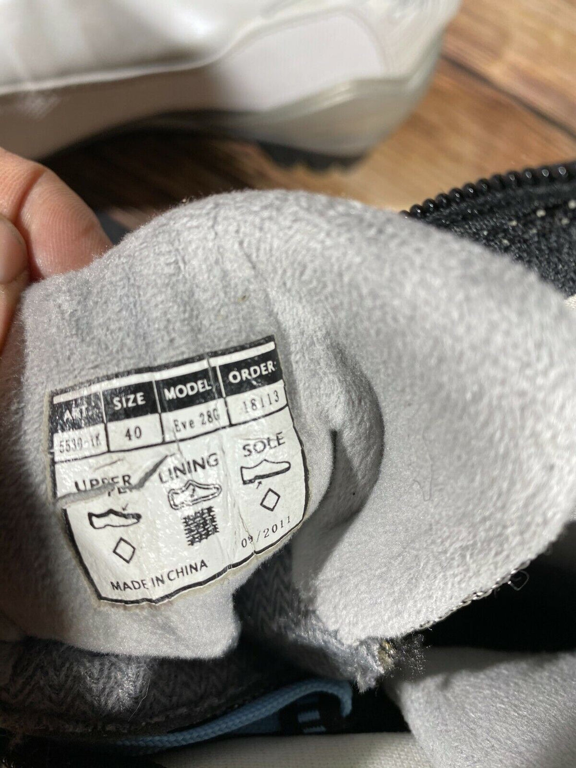 Alpina T28 Touring Nordic Cross Country Ski Boots Size EU40 US7.5 NNN 957