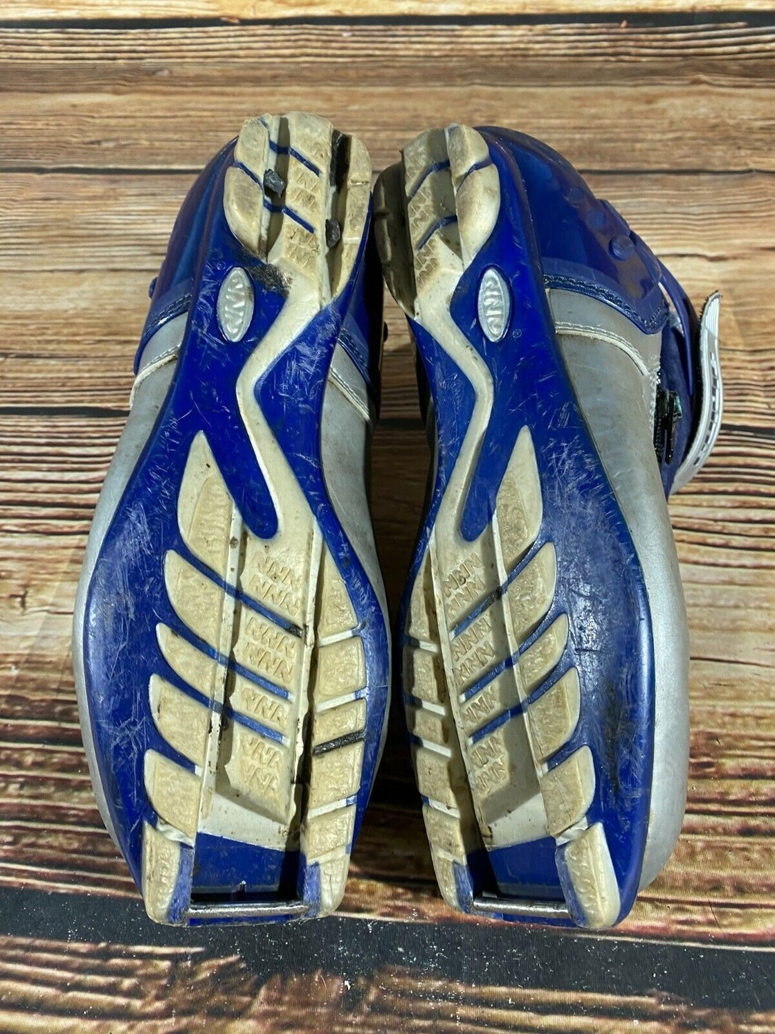 Alpina 338 Nordic Cross Country Ski Boots Size EU40 US7.5 NNN bindings 1067