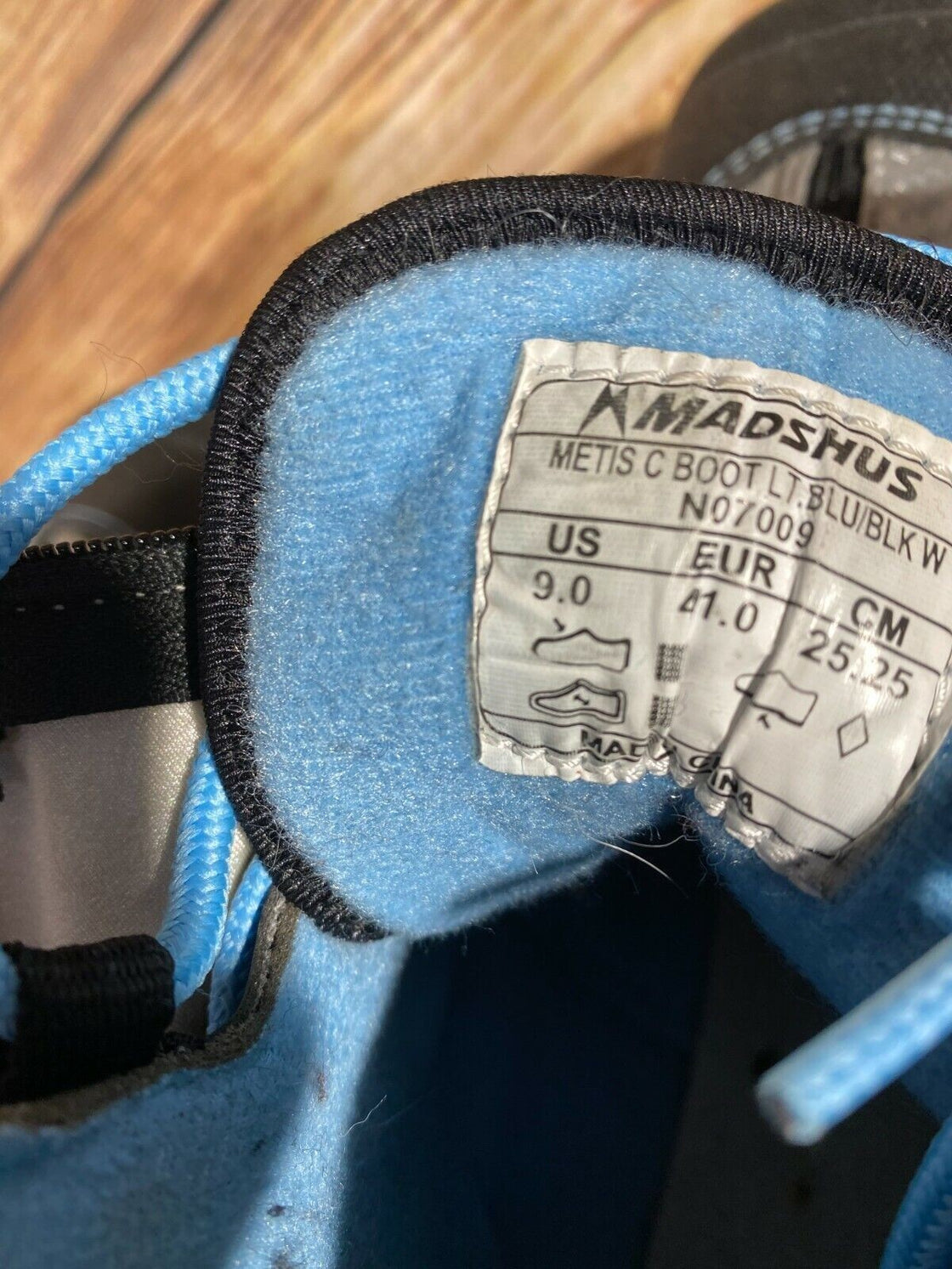 Madshus Metis C Cross Country Ski Boots Size EU41 US9 NNN Binding 2735