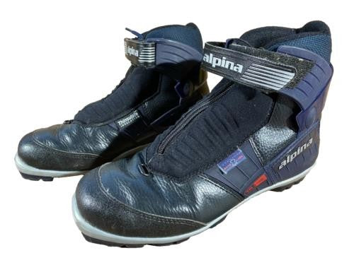 Alpina TR45 Nordic Cross Country Ski Boots Size EU40 US75. NNN bindings 776