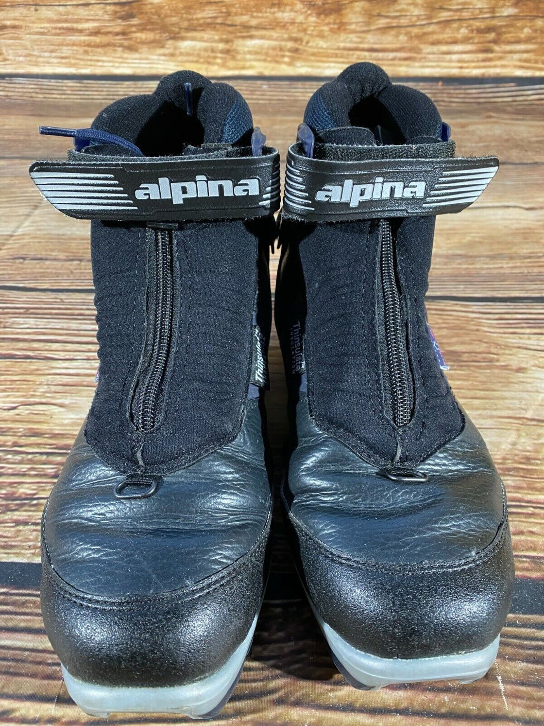 Alpina TR45 Nordic Cross Country Ski Boots Size EU40 US75. NNN bindings 776