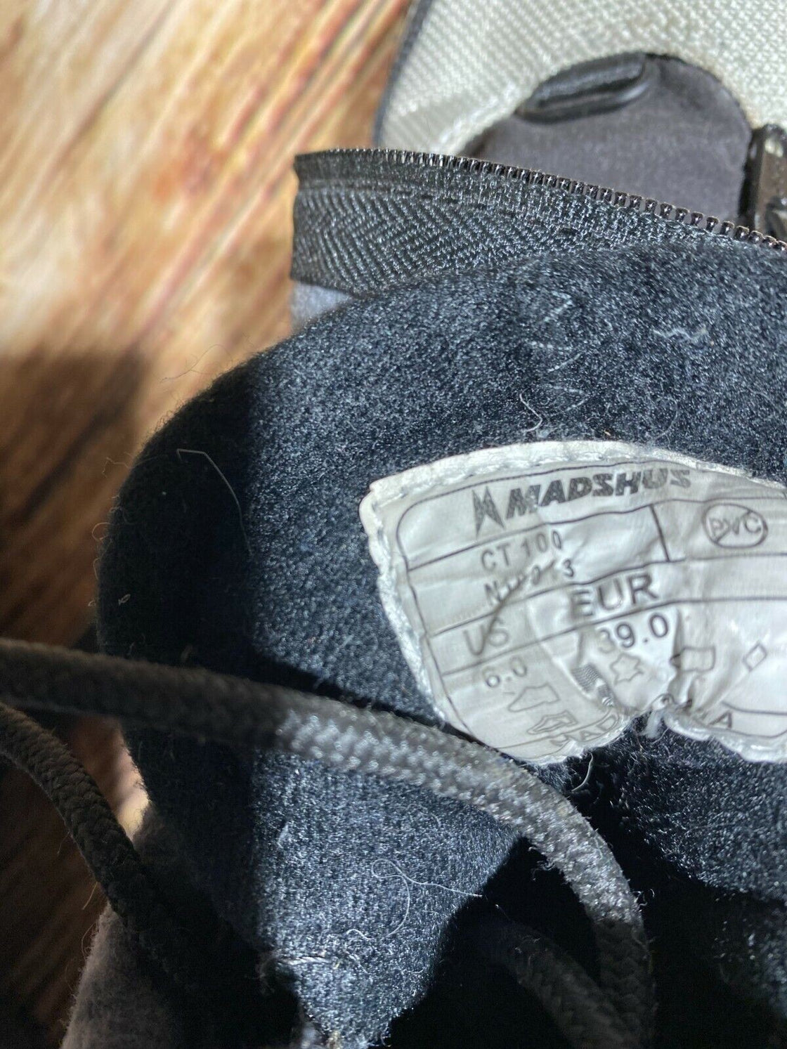 Madshus CT100 Cross Country Ski Boots Size EU39 US6 NNN Binding 2522