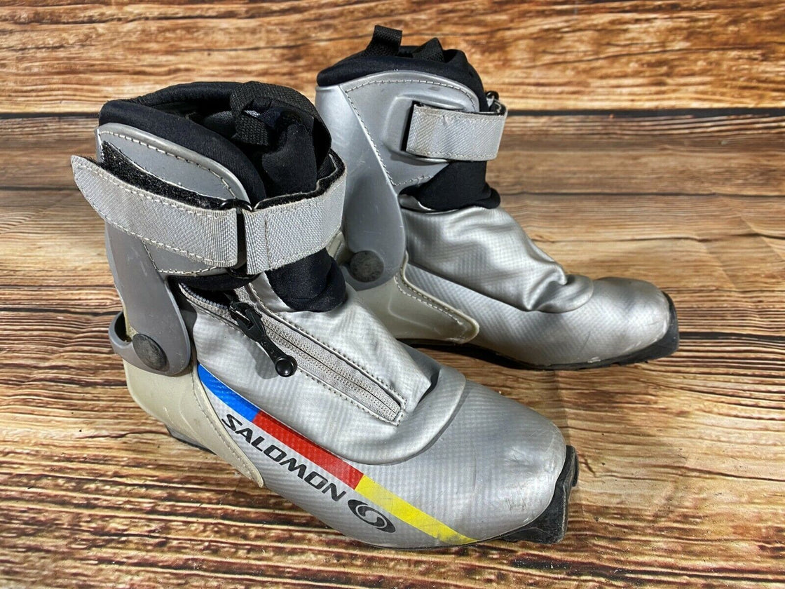 SALOMON Skate Nordic Cross Country Ski Boots Size EU36 2/3 US4.5 SNS profil 2430