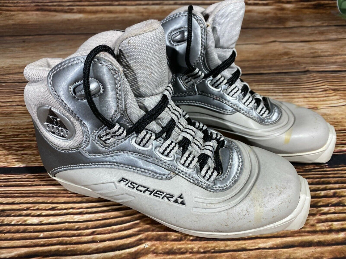 Fischer SL Sport NF Cross Country Ski Boots Size EU39 US7 SNS profil 1576