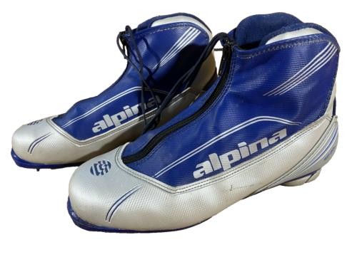Alpina SP20 Nordic Cross Country Ski Boots Size EU42 US9 NNN bindings 3201