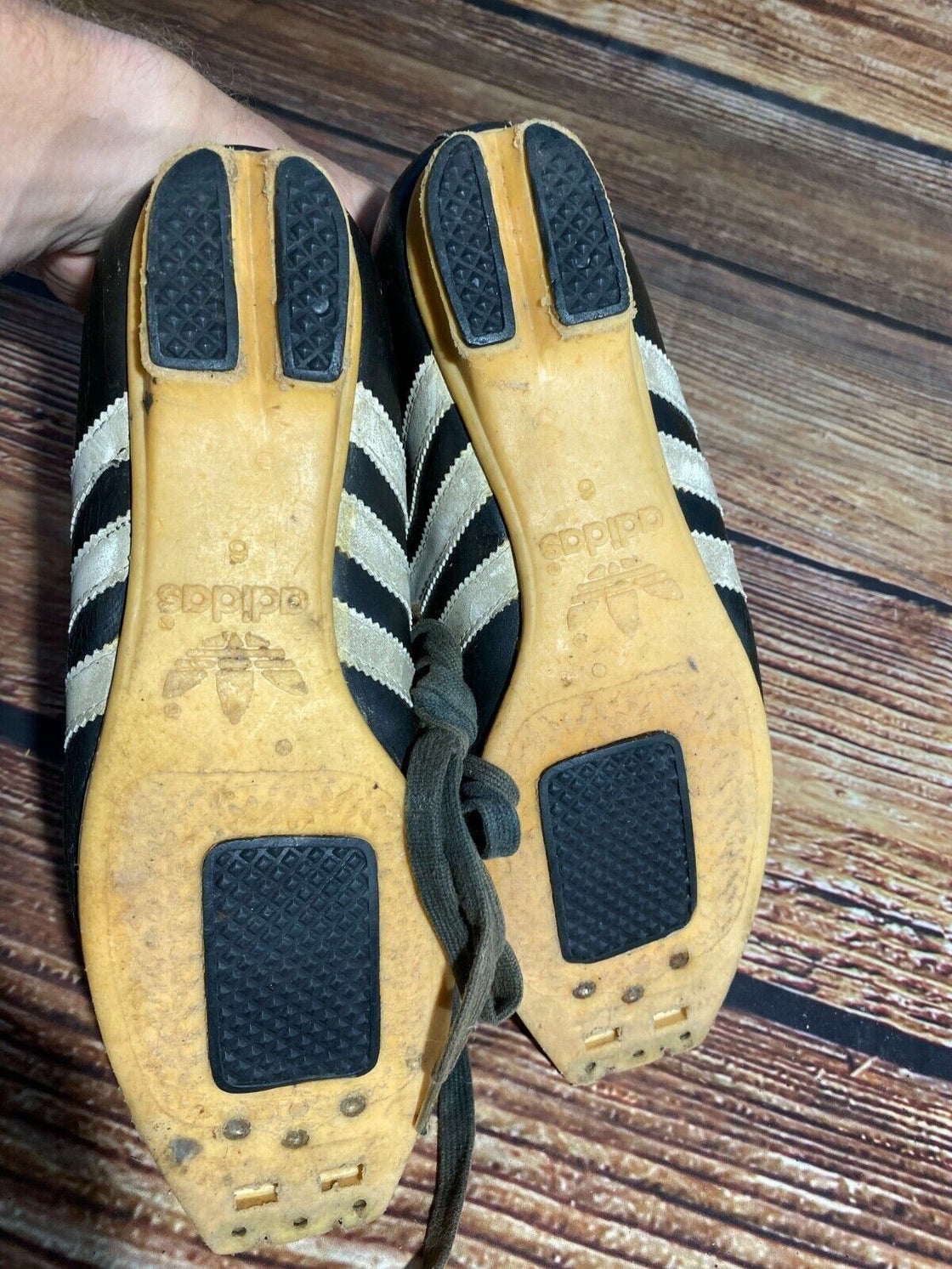 Adidas Vintage Nordic Cross Country Ski Boots EU39 US7 Touring Norm 50mm 1252
