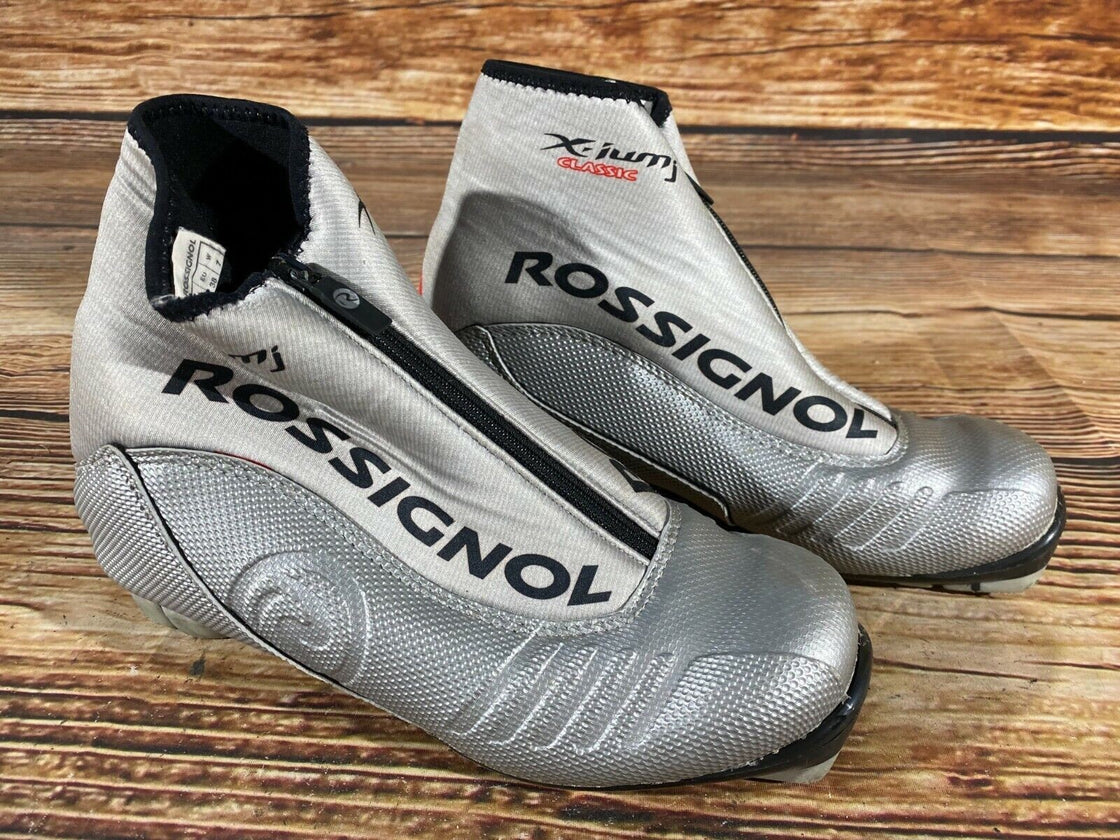 Rossignol X-ium j Classic Nordic Cross Country Ski Boots Size EU38 US6 NNN 2785