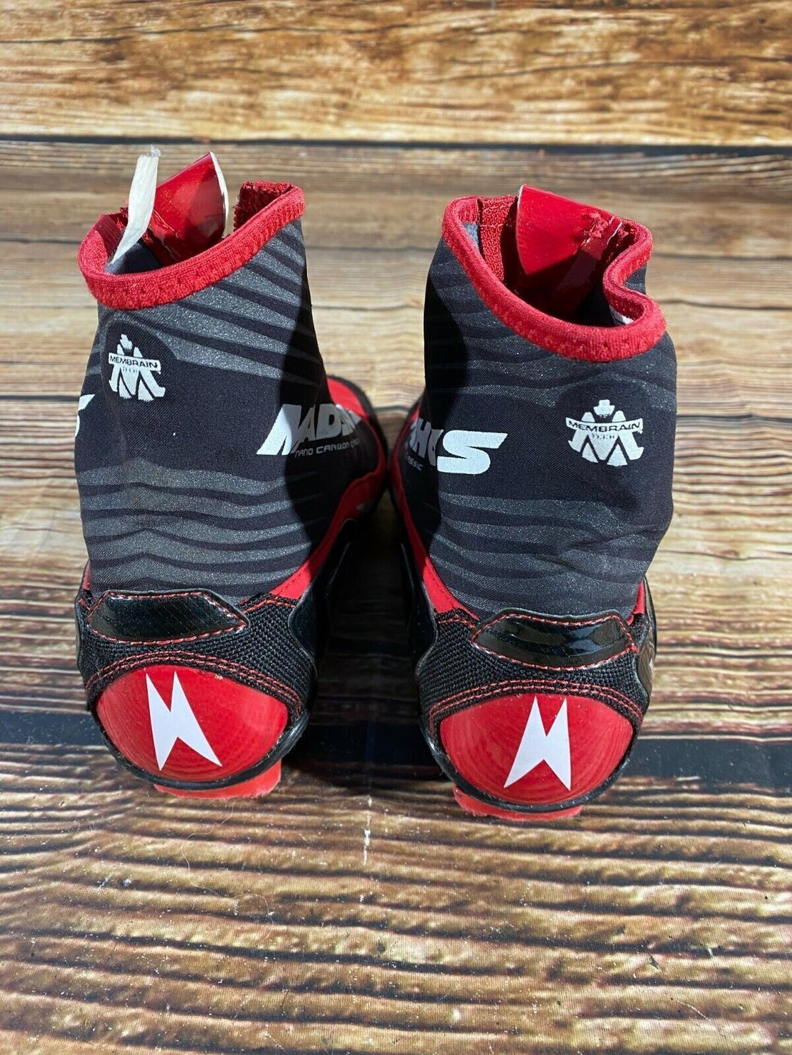 Madshus Nano Carbon Nordic Cross Country Ski Boots Size EU38 US5.5 NNN 2606