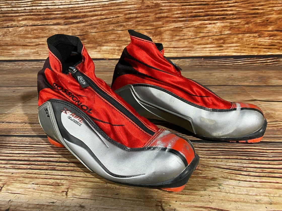 Rossignol X-ium Classic Nordic Cross Country Ski Boots Size EU39 US7 NNN 1952