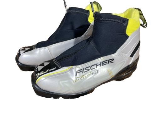 FISCHER XJ Sprint Cross Country Ski Boots Size EU36 US4.5 NNN bindings 1437