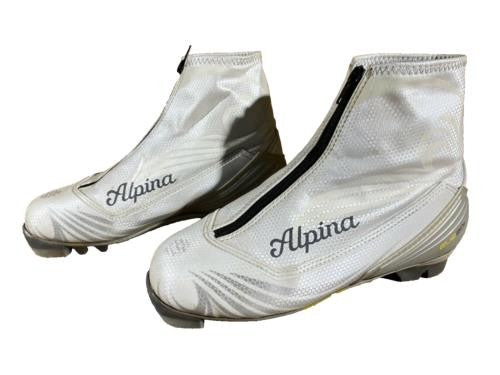 Alpina Eve20S Nordic Cross Country Ski Boots Size EU38 US8 NNN bindings 984