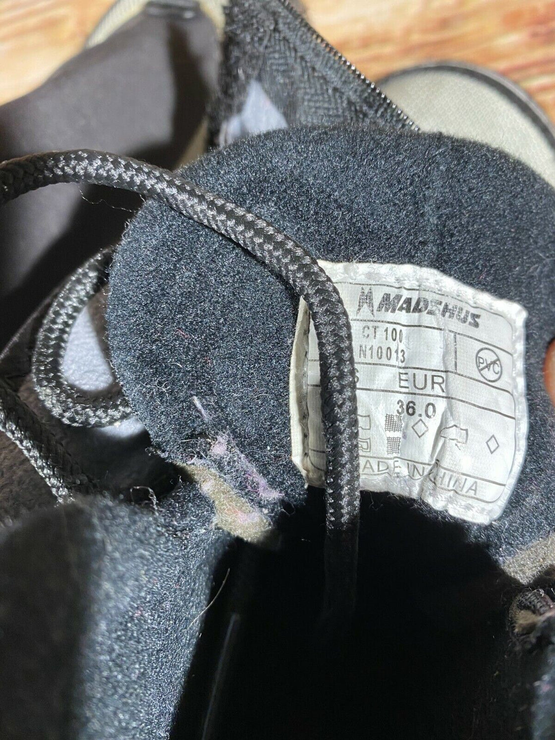 Madshus CT100 Cross Country Ski Boots Size EU36 US4 NNN Binding 2514