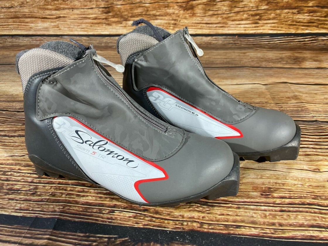 SALOMON Nordic Cross Country Ski Boots Size EU38 2/3 US7 SNS profil 2349