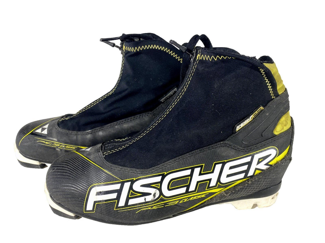 Fischer RC3 Classic Nordic Cross Country Ski Boots Size EU38 US6 NNN 1343